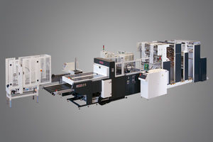 plastic bag making machine / automatic