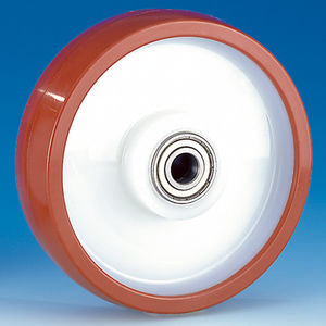 wheel with solid tire