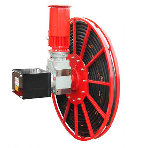 cable reel / motorized / fixed