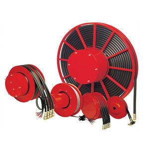 hydraulic hose reel / self-retracting / fixed