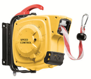 barrier tape reel / self-retracting / fixed