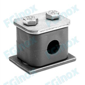 bolt pipe clamp / metal