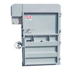 vertical baling press