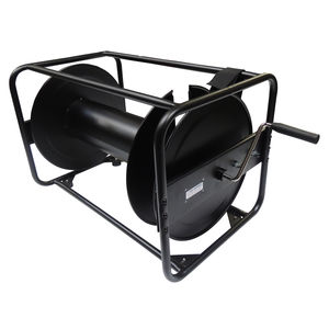 cable reel / hand crank / mobile / steel