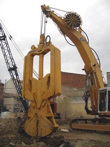 excavation clam bucket