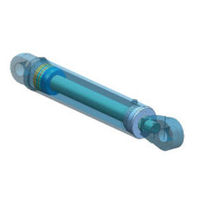 hydraulic cylinder / double-acting / heavy-duty