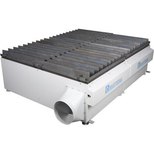 laser cutting downdraft table