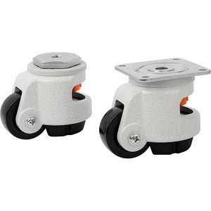 29mm White Wheel Brass Castor with Screw Fitting Ross Castors Castors,  Trolley Wheels & Castors Online from Ross Handling