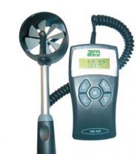 vane anemometer / digital / portable