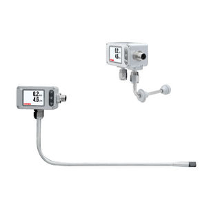 thermal mass flow transmitter