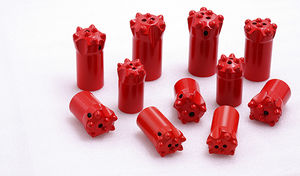 drill bit with buttons