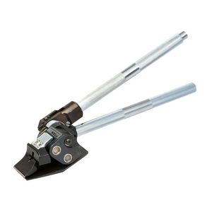 manual strapping device and tensioner / for metal straps / with seal