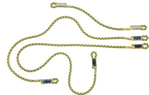 绳子掉下来，抓绳