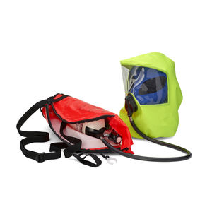 helmet with respirator