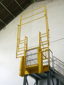 folding access gangway
