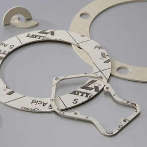 synthetic fiber gasket sheet / aramid / for chemical applications / for the petrochemical industry