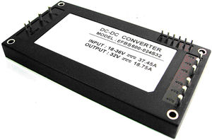 chassis-mounted DC/DC converter / step-down / single-output / insulated