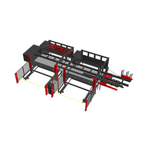 sheet metal loading and unloading system