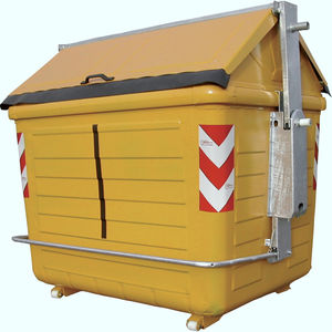 metal waste container