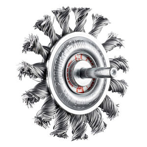 knotted wheel brush 1