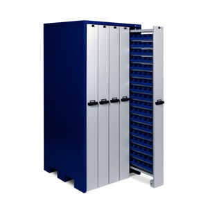 cabinet with bins