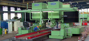 CNC drilling and milling machine