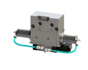 pneumatic valve / changeover / for pumps / grease