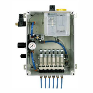 oil lubrication unit / minimal quantity / pneumatic