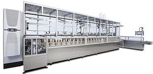ultrasonic cleaning system / automatic / process