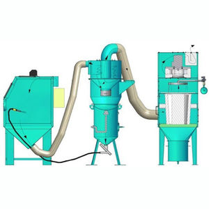 pressure blast cabinet / manual / compact