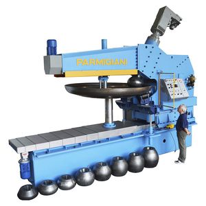 automatic flanging machine / CNC / for sheet metal / for dished heads