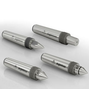 lathe center with forcing nut
