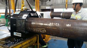 tube chamfering and deburring machine