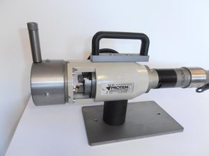 squaring beveling machine / pneumatic / electric / portable
