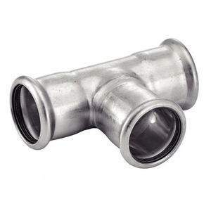 Hydraulic fitting - 41102 - BENE INOX - crimp / 90° angle / stainless steel