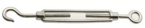 chain and belt turnbuckle / manual / stainless steel