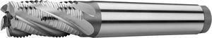 solid milling cutter / roughing / angle / HSS
