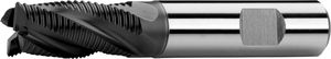 solid milling cutter / roughing / angle / coated
