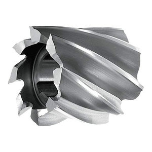 shell-end milling cutter / solid / face / HSS