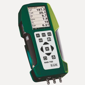 flue gas analyzer / oxygen / carbon monoxide / nitrogen oxide