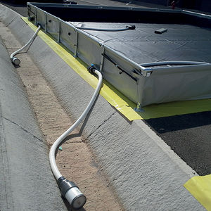 transformer containment bund / in plastic / flexible / folding