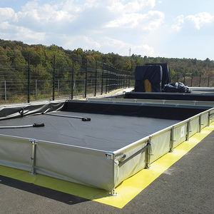 transformer containment bund / plastic / flexible / folding