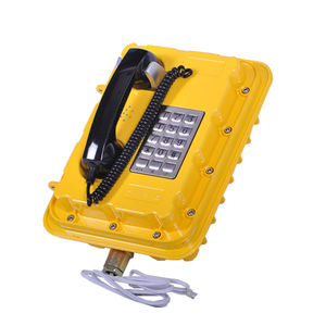 analog industrial telephone / IP66 / for railway applications / for marine applications