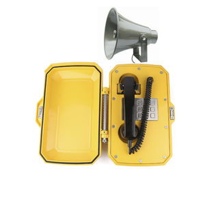 analog industrial telephone / IP66 / for tunnels / vandal-proof
