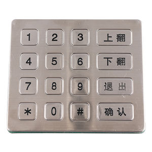 16-key keypad