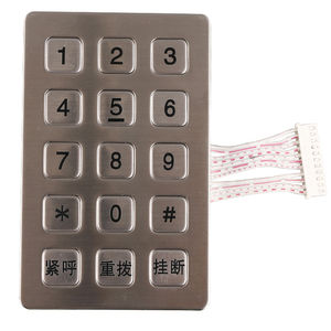 15-key keypad