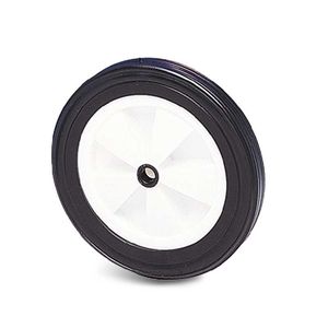 wheel with solid tire