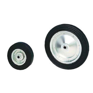 wheel with solid tire
