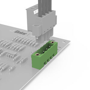 push-in terminal block / for PCB / plastic