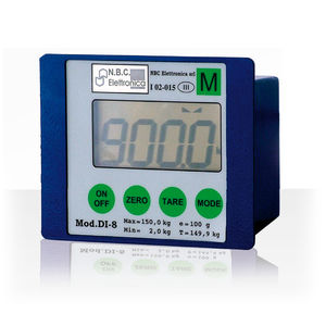 LCD display weight indicator